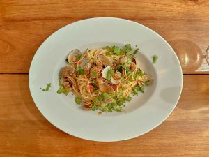 La Isola, cucina italiana, Spaghetti Vongole